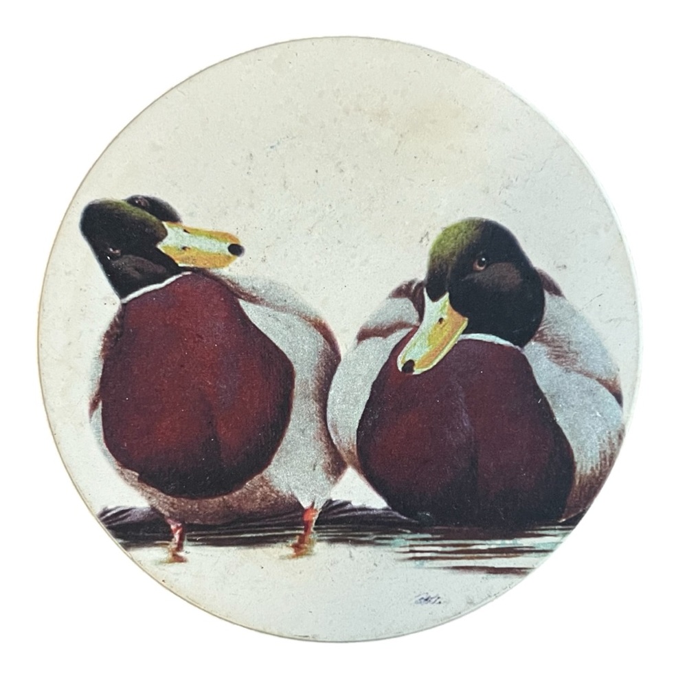 COASTERSTONE Ceramic Mallard Duck Coaster